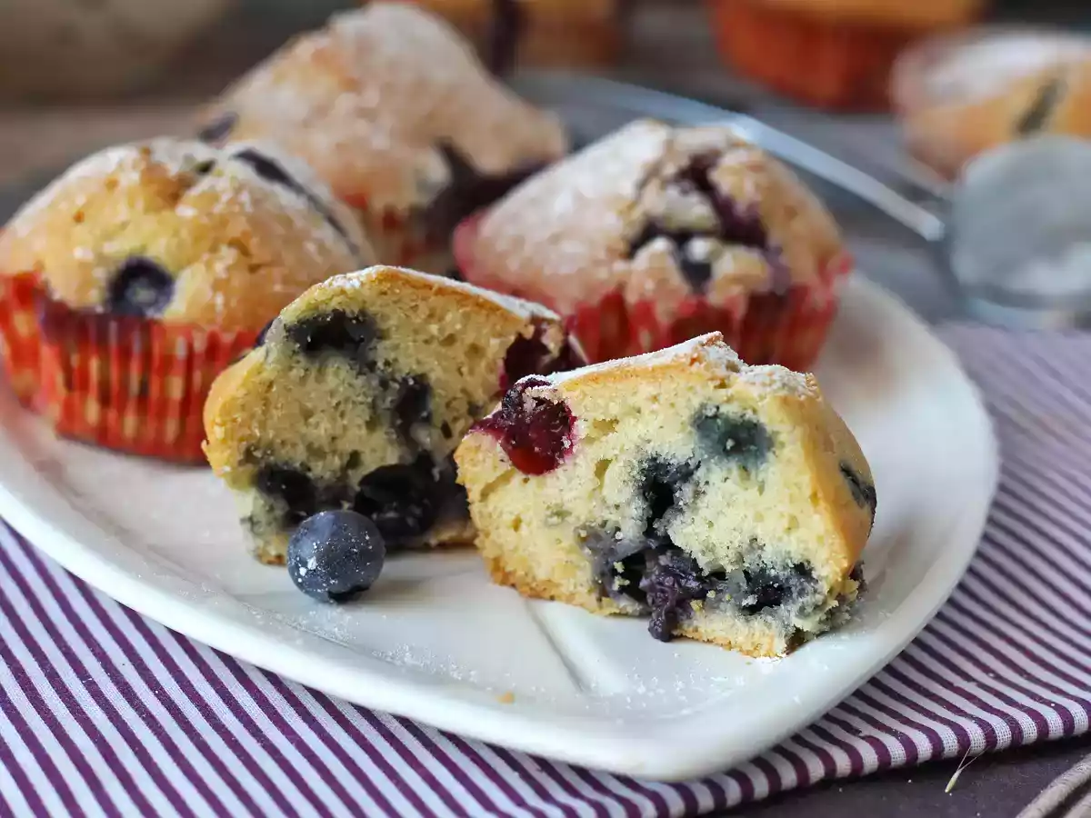 Muffin ai mirtilli: la ricetta sorprendente che forse non avete mai assaggiato - foto 6