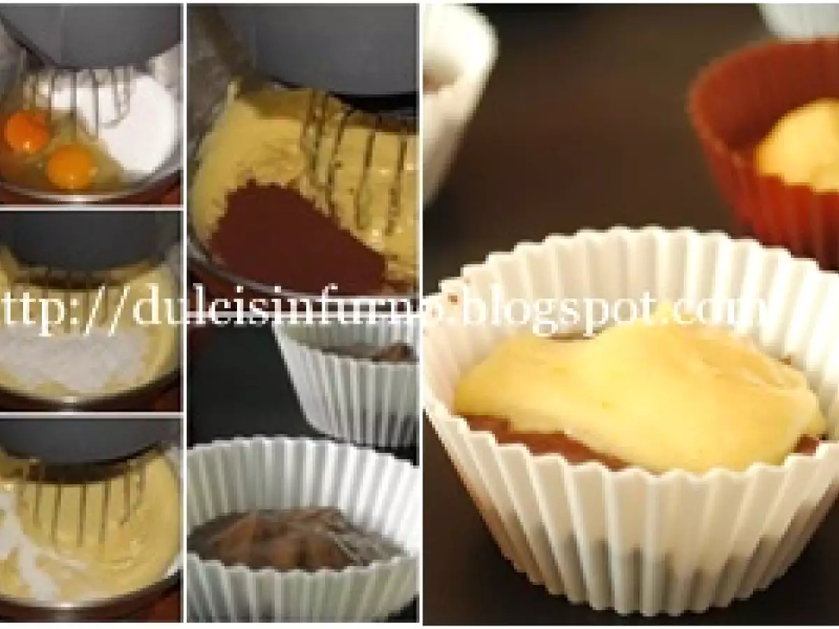Muffin al cacao...bianchi e neri! - foto 3