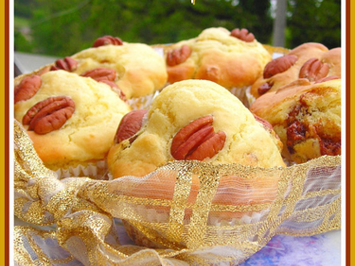 MUFFIN AL CARAMELLO E NOCI PECAN