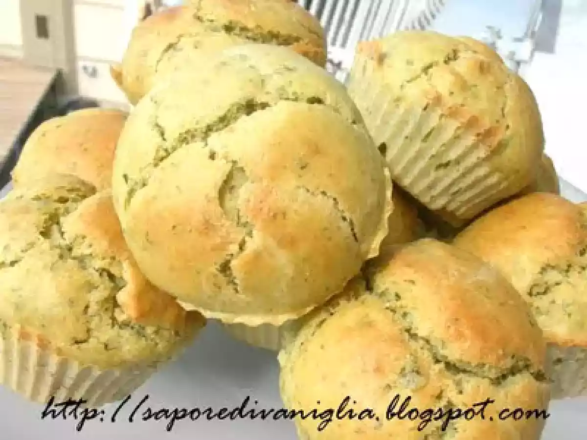 Muffin al pesto genovese