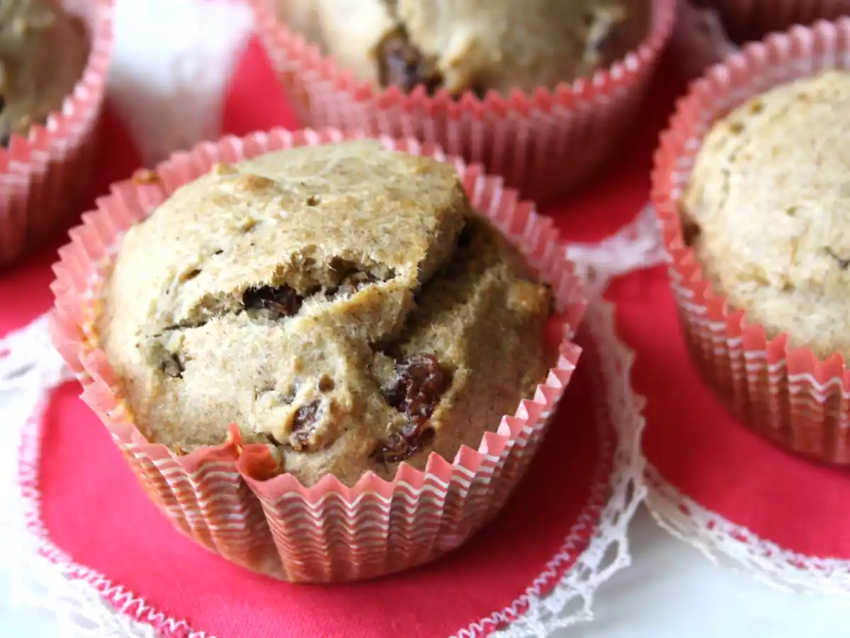 Muffin all'uvetta