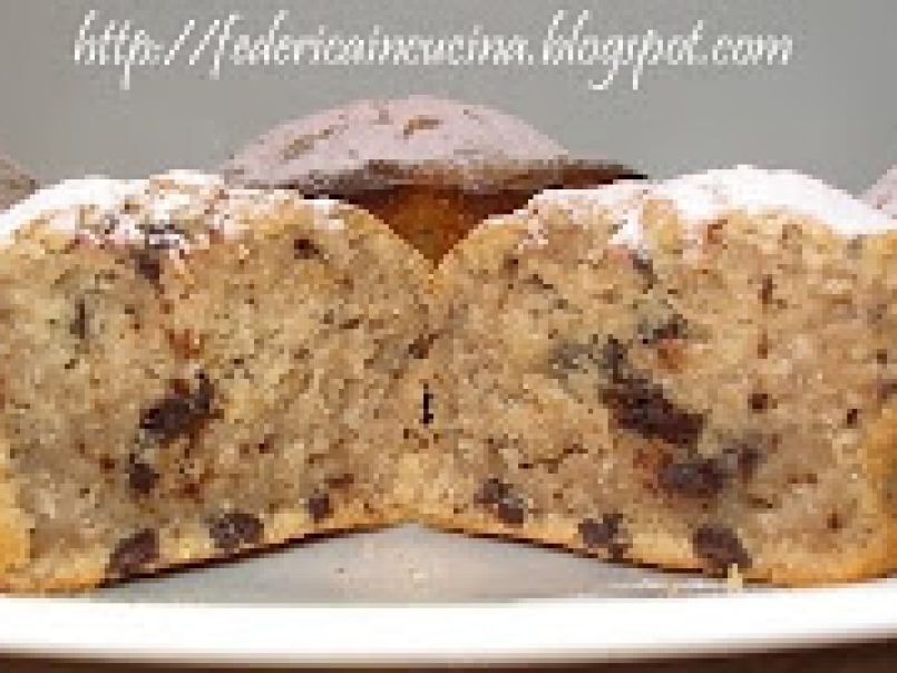 Muffin alla farina di castagne e cioccolato - foto 2