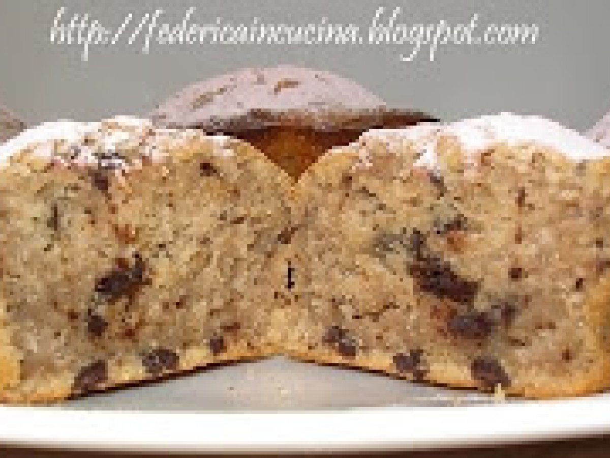 Muffin alla farina di castagne e cioccolato - foto 2