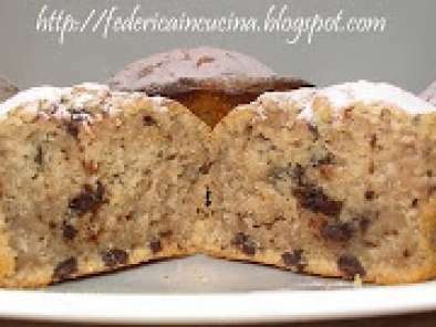 Muffin alla farina di castagne e cioccolato - foto 2