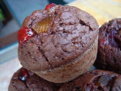 Muffin alla frutta candita