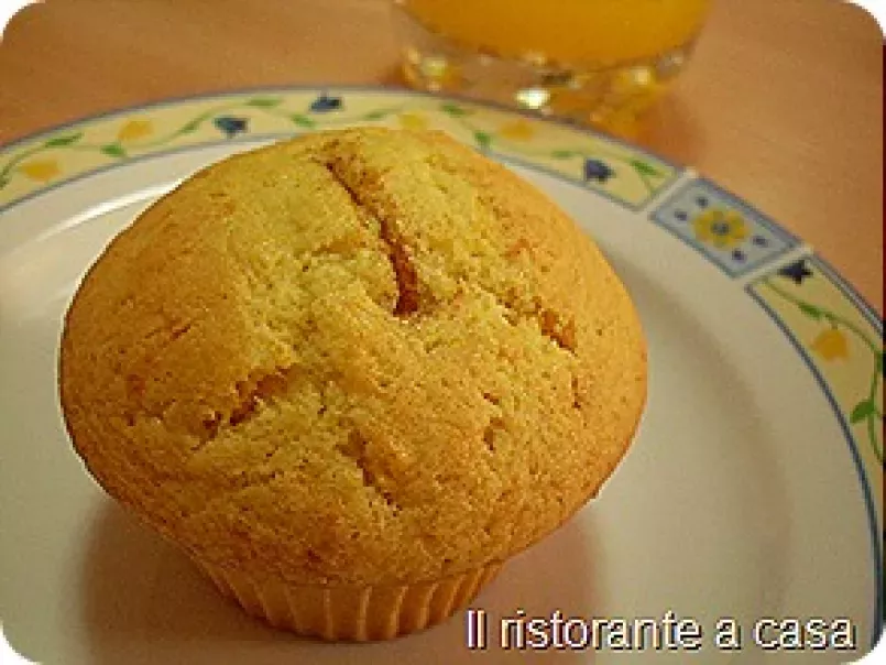 Muffin alla zucca con cuore tenero di cioccolato, foto 1