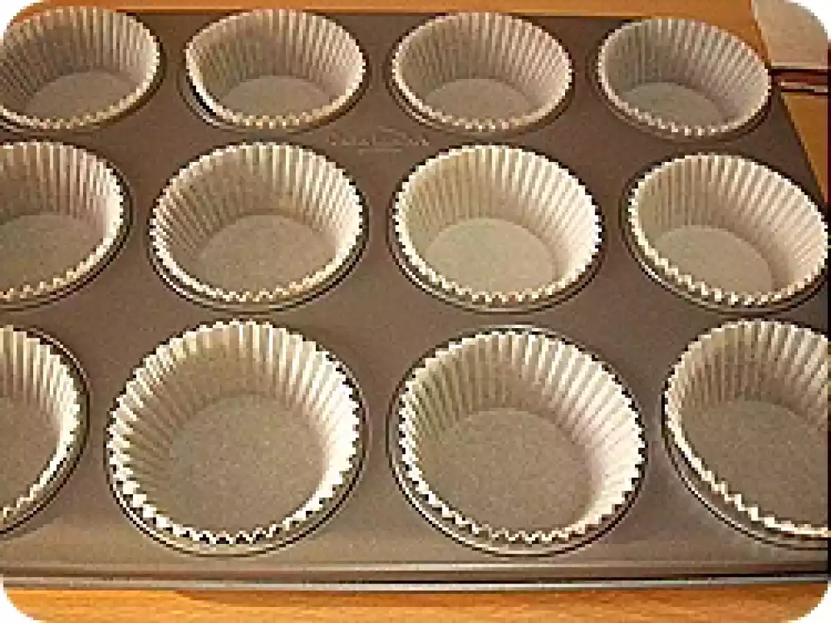 Muffin alla zucca con cuore tenero di cioccolato - foto 9
