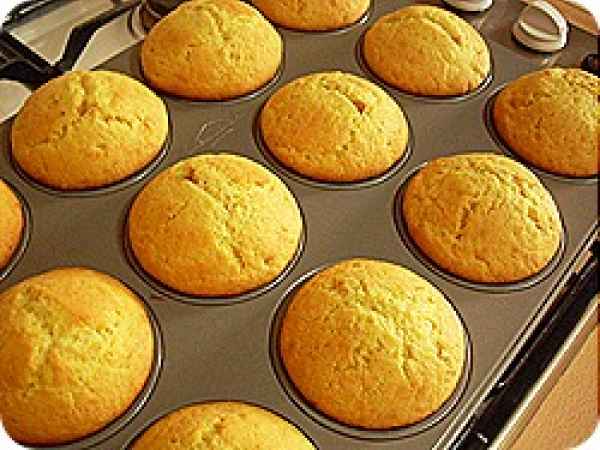 Muffin alla zucca con cuore tenero di cioccolato, foto 2