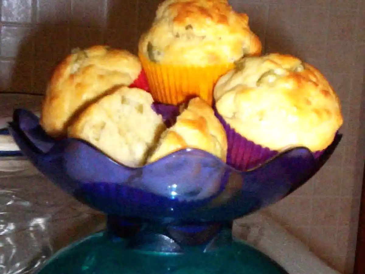 Muffin alle olive verdi
