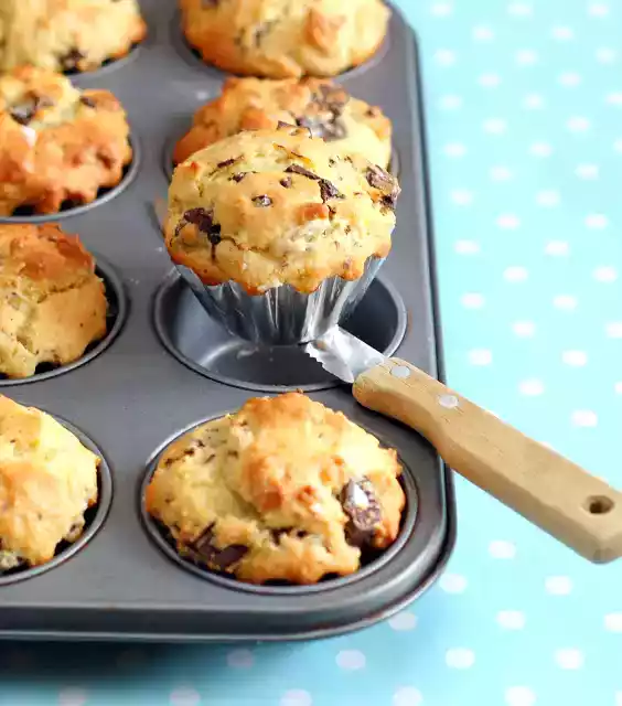 Muffin allo yogurt e cioccolato