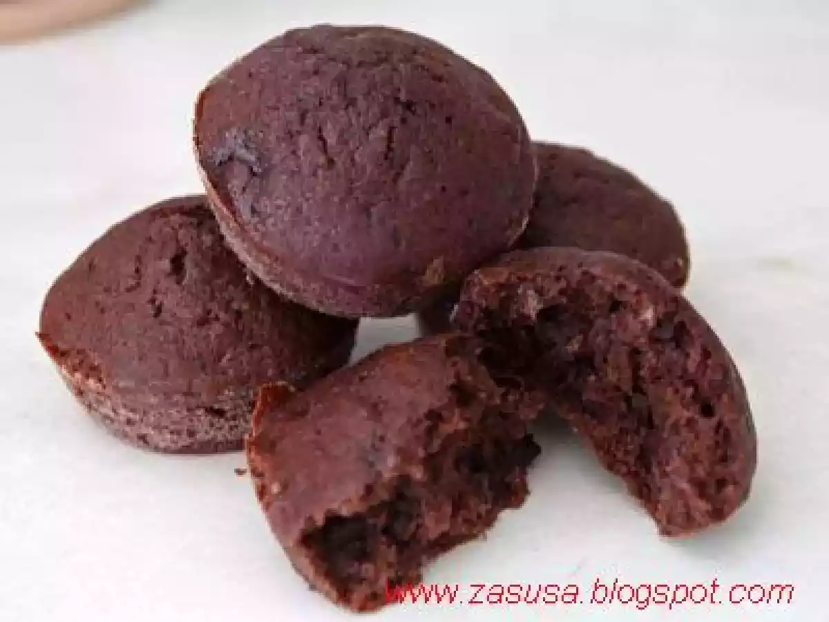 Muffin banana e cioccolato