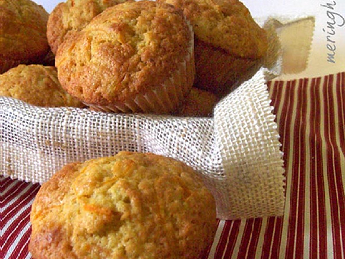 Muffin carote e pere