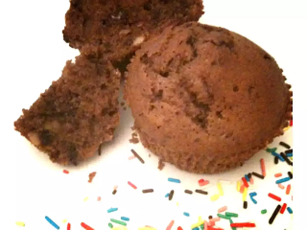 MUFFIN CIOCCOLATO E NOCI