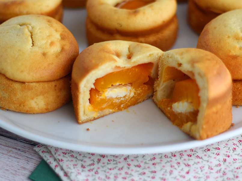 Muffin con albicocche e mascarpone - foto 3