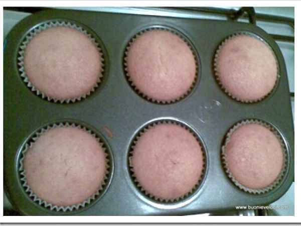 Muffin con cuore di marmellata di ciliegie, foto 2