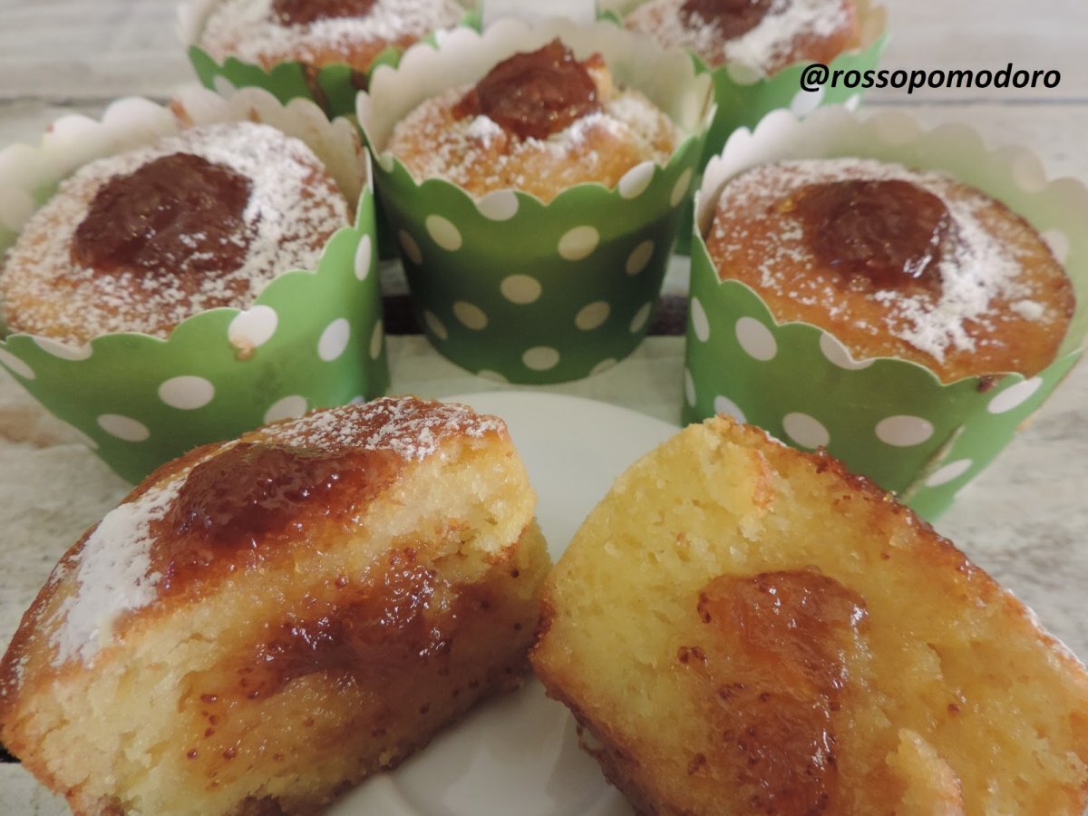 Muffin con marmellata di fichi
