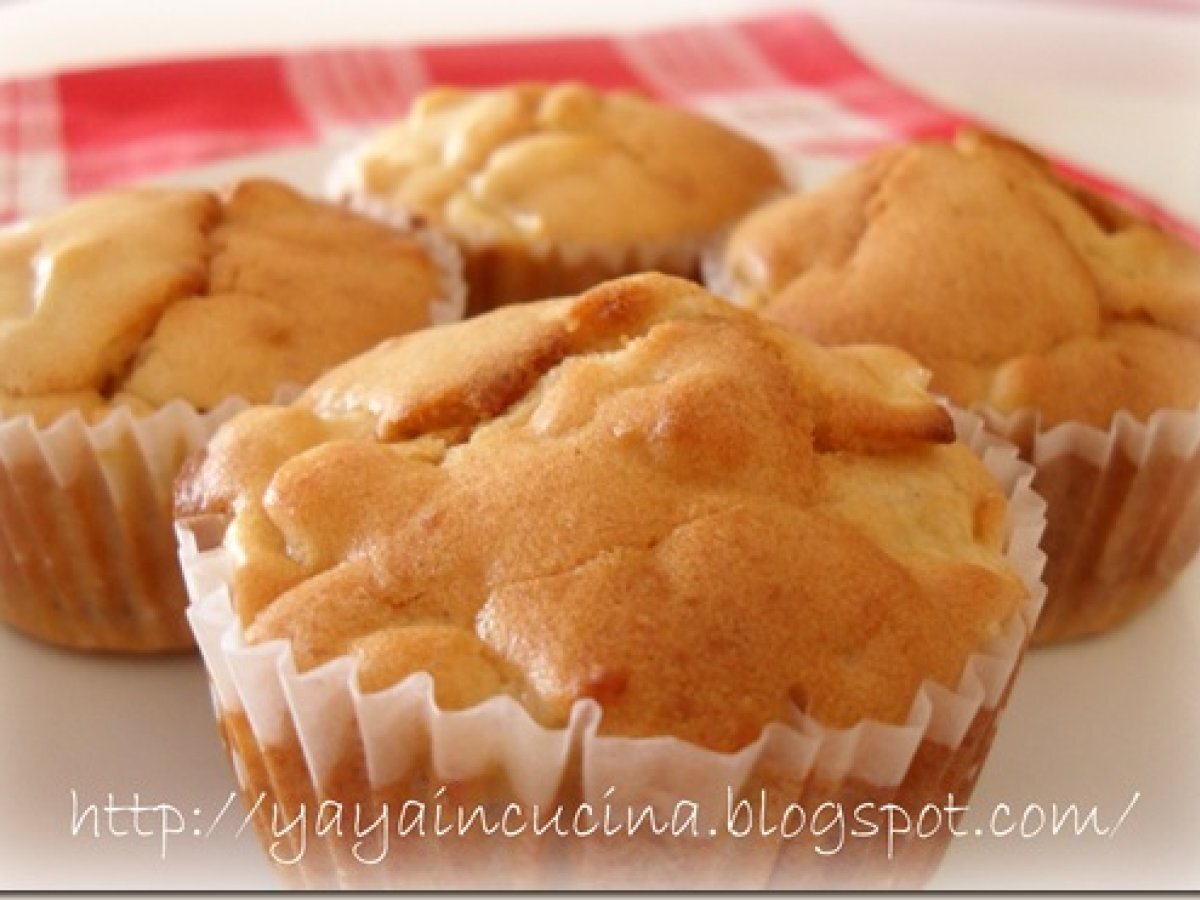 Muffin con Mele e Miele