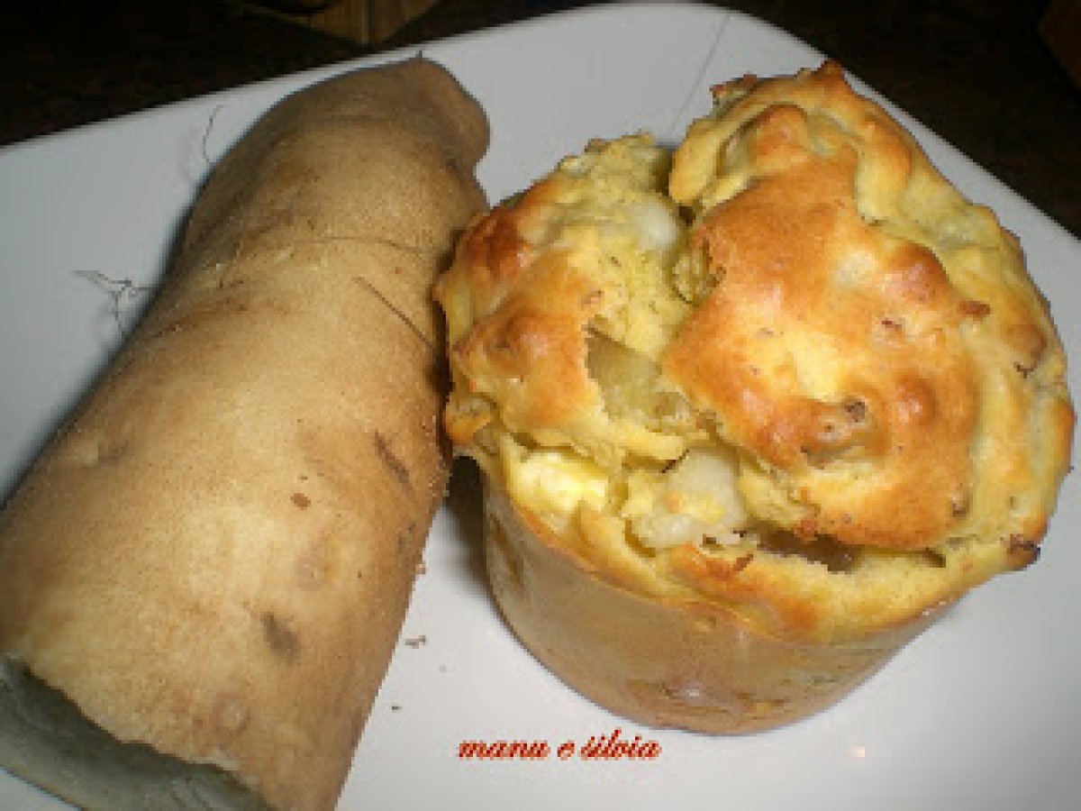 Muffin di patate dolci