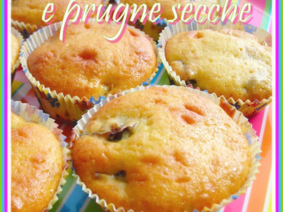 MUFFIN DI PRUGNE SECCHE (E BANANA) - foto 2