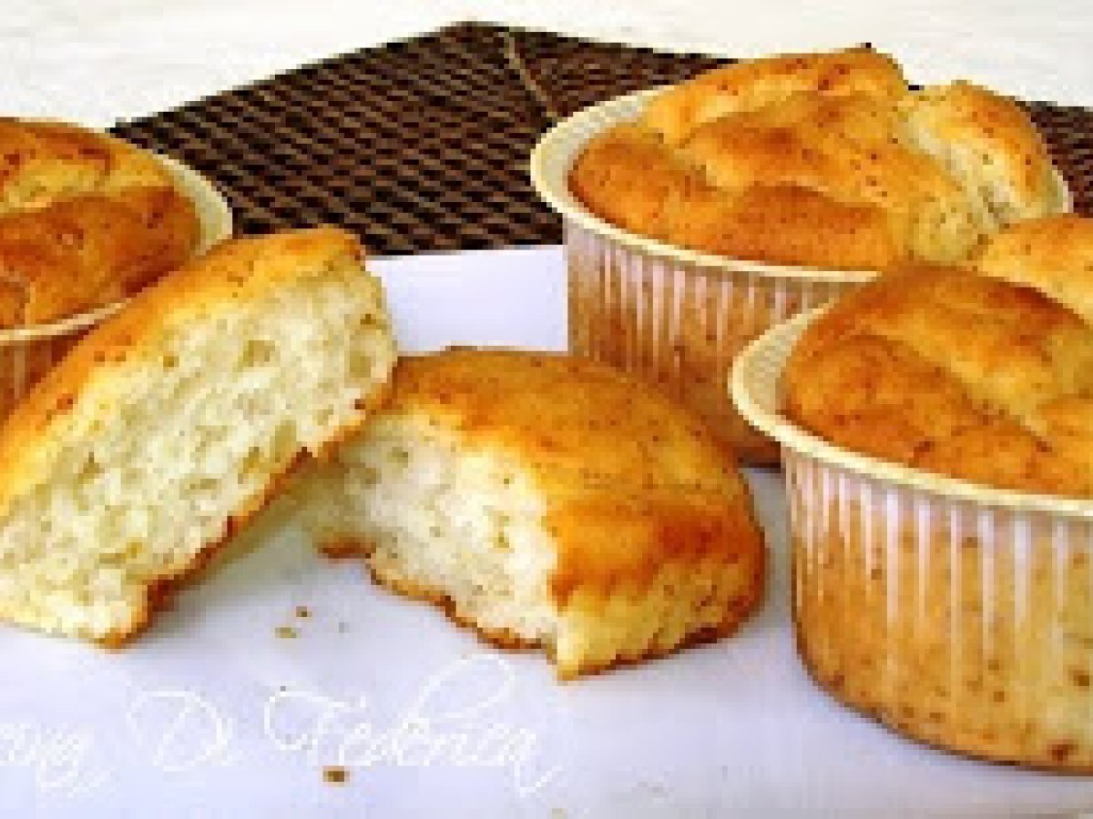 Muffin di ricotta e yogurt