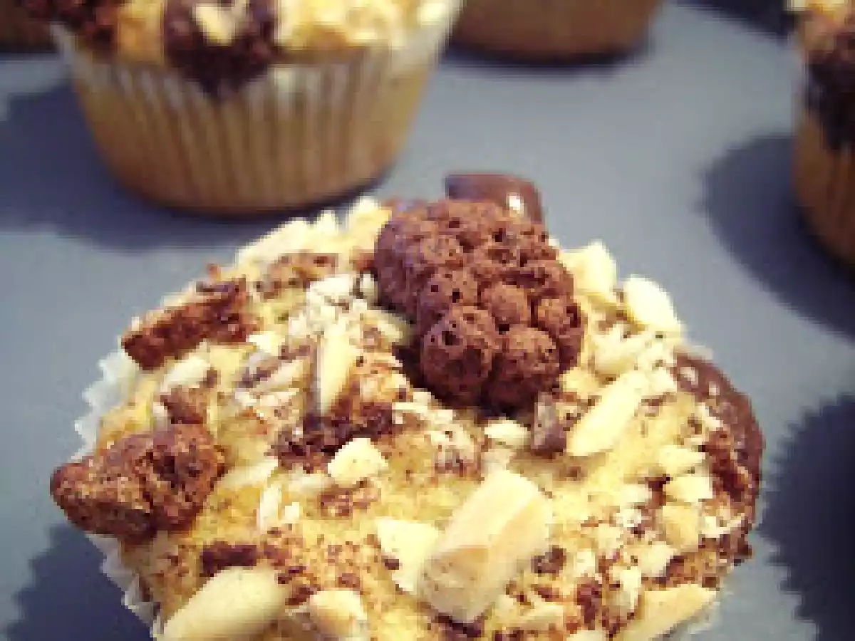 Muffin integrali con muesli... ma col topping che recupera!