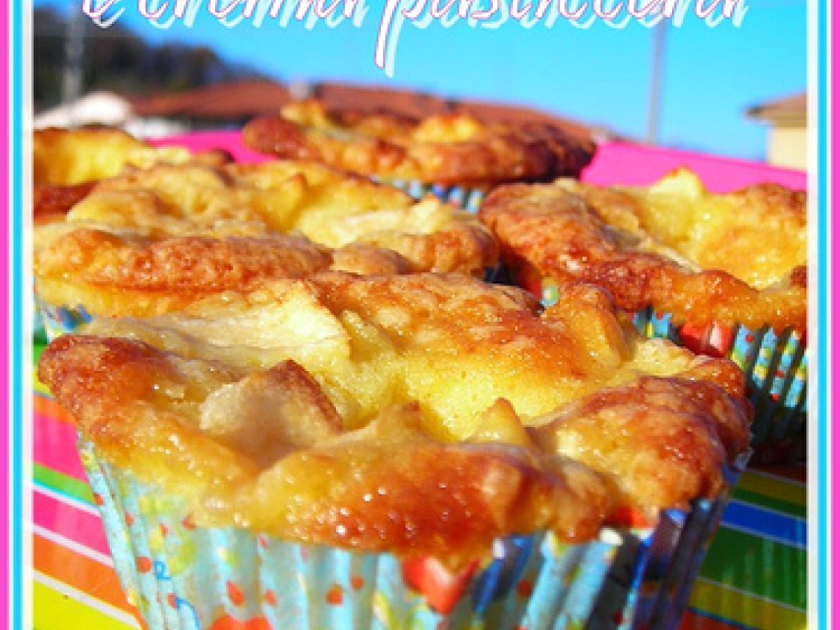 MUFFIN MELE E CREMA PASTICCERA