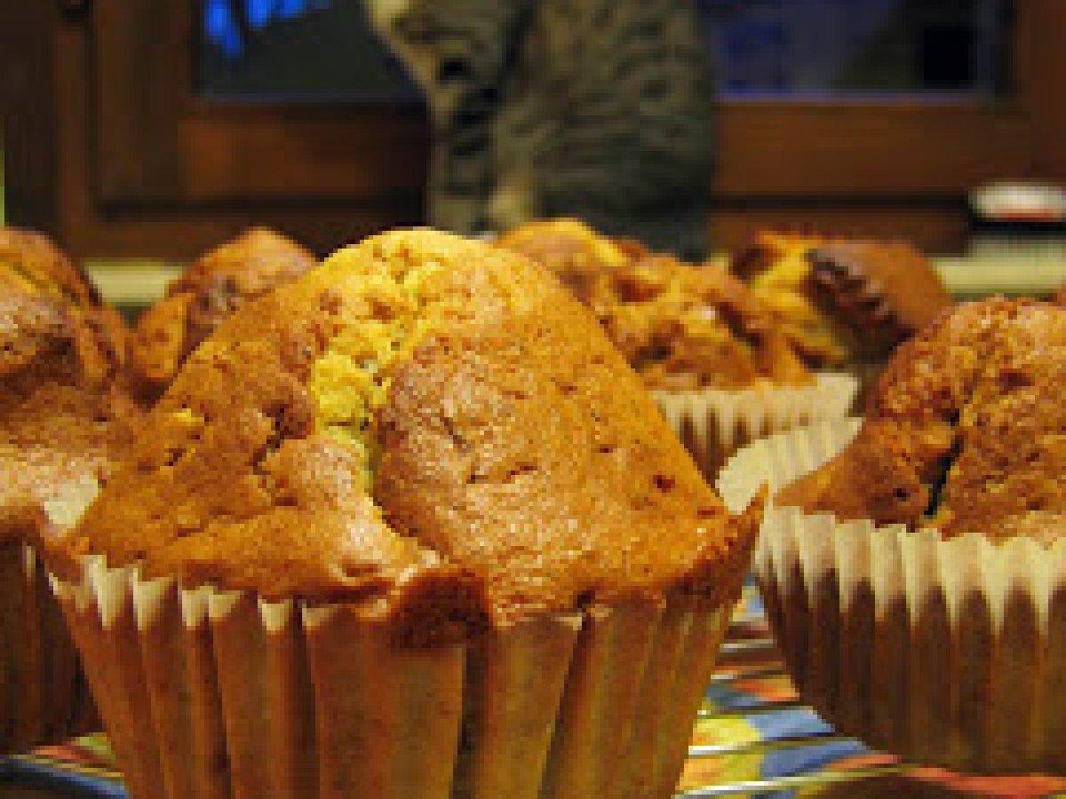 MUFFIN NOCI E BANANE