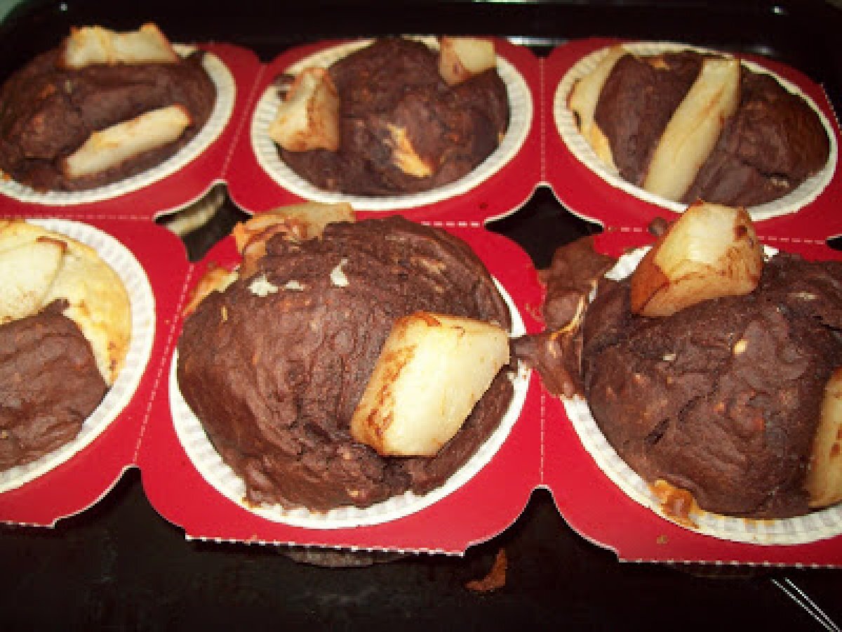MUFFIN RICOTTA ALBUMI E PERE, foto 2