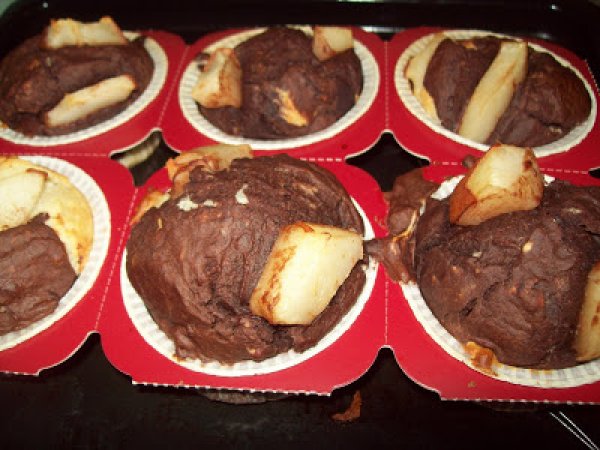 MUFFIN RICOTTA ALBUMI E PERE - foto 2