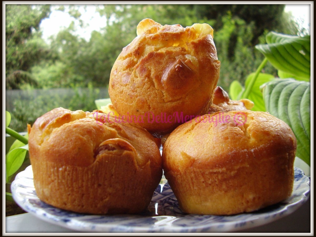 Muffin salati con wurstel e formaggio - foto 2