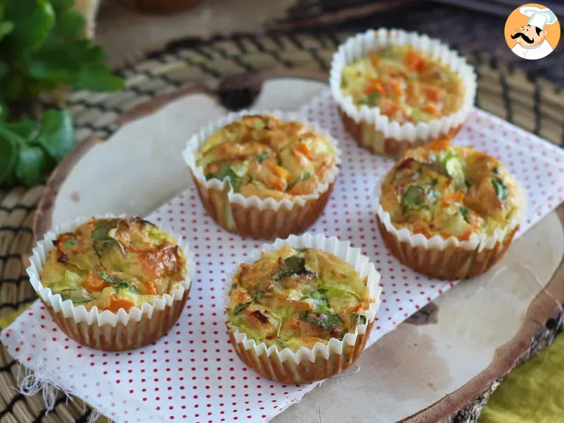 Muffin salati con zucchine e carote: il trucco per far mangiare la verdura ai più piccoli, foto 1