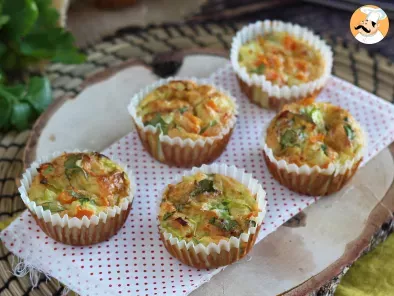 Muffin salati con zucchine e carote: il trucco per far mangiare la verdura ai più piccoli