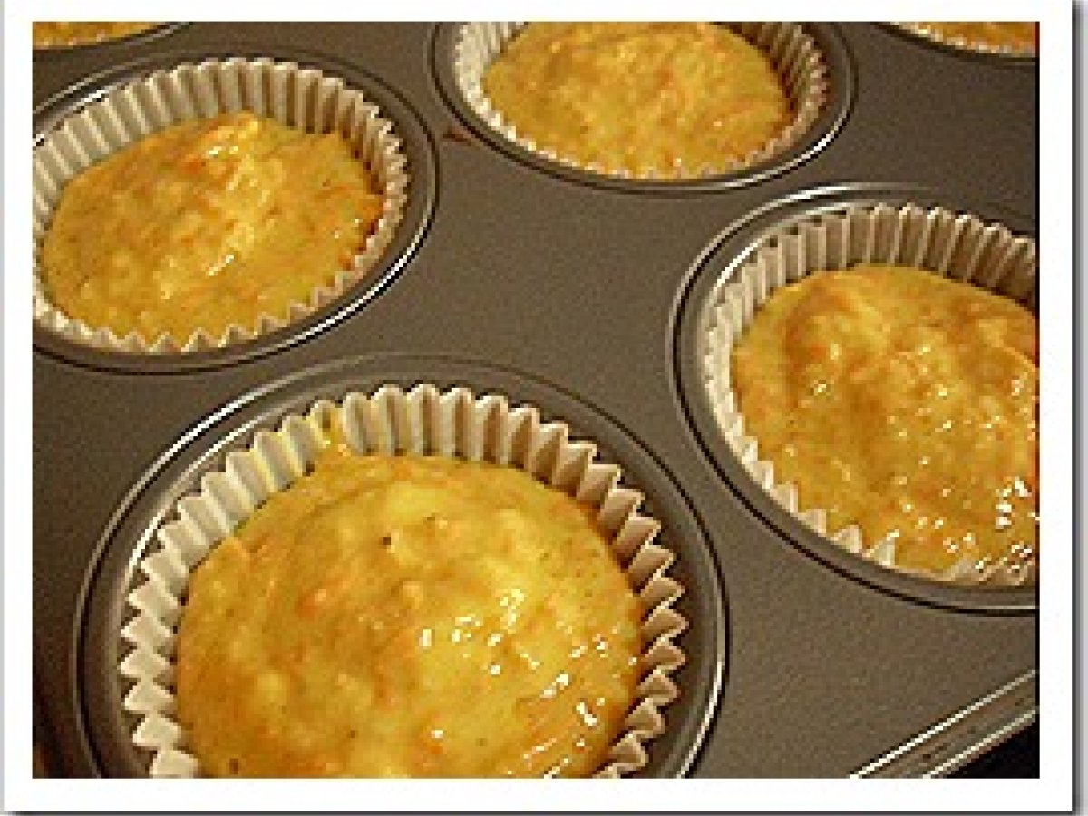 Muffin salato con carote e nocciole - foto 2