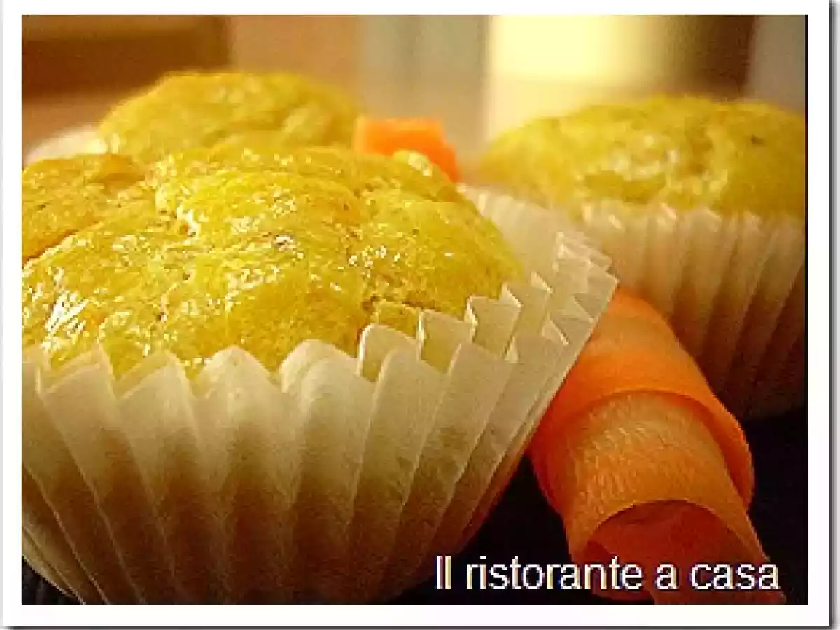Muffin salato con carote e nocciole - foto 12