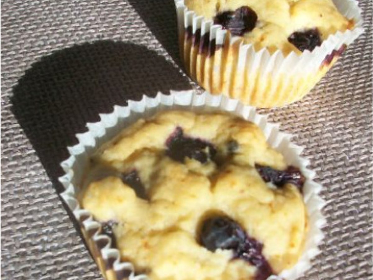 Muffin vegani ai mirtilli, foto 2