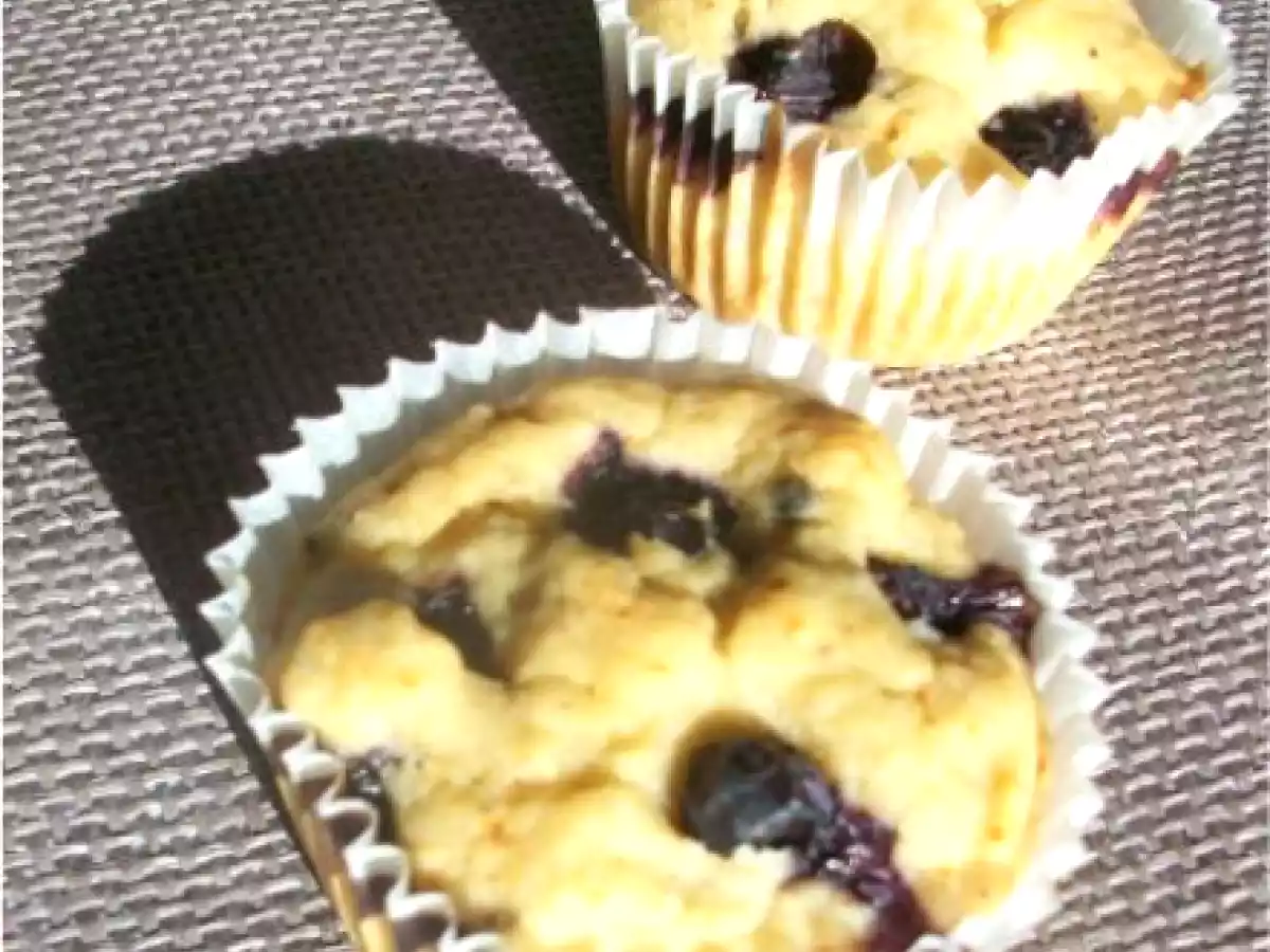 Muffin vegani ai mirtilli - foto 2