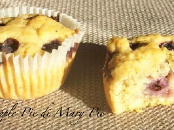 Muffin vegani ai mirtilli