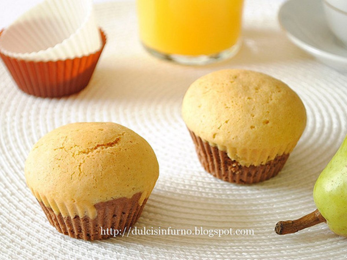 Muffins al Cacao...Bianchi e Neri! - foto 2