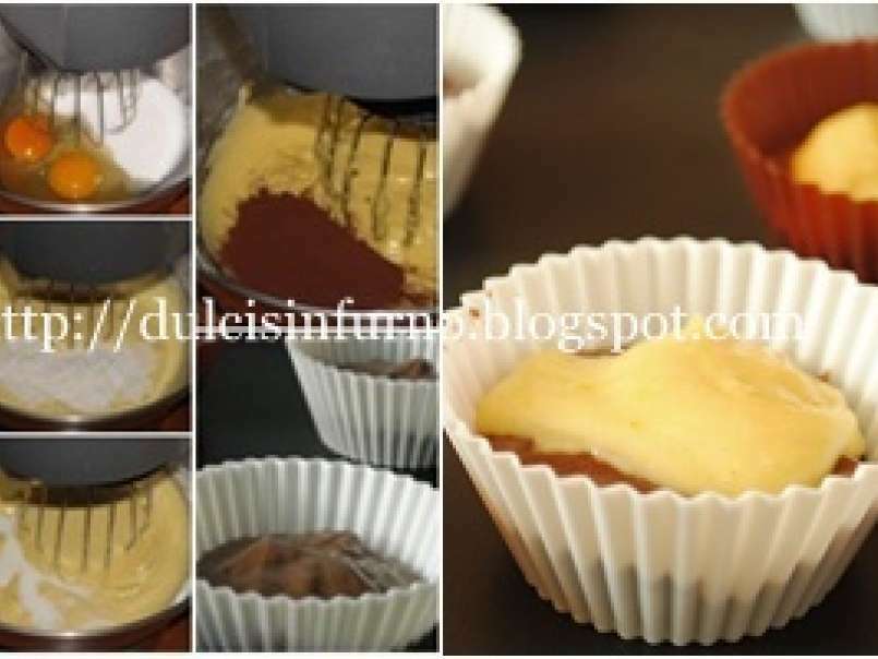 Muffins al Cacao...Bianchi e Neri! - foto 3