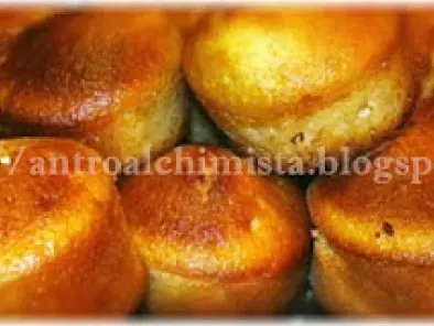 Muffins all'Arancia con Cuore di Cioccolato Fondente, foto 2