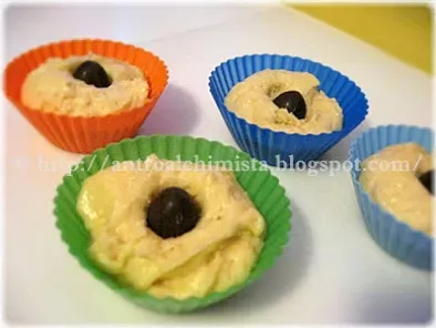 Muffins all'Arancia con Cuore di Cioccolato Fondente, foto 3