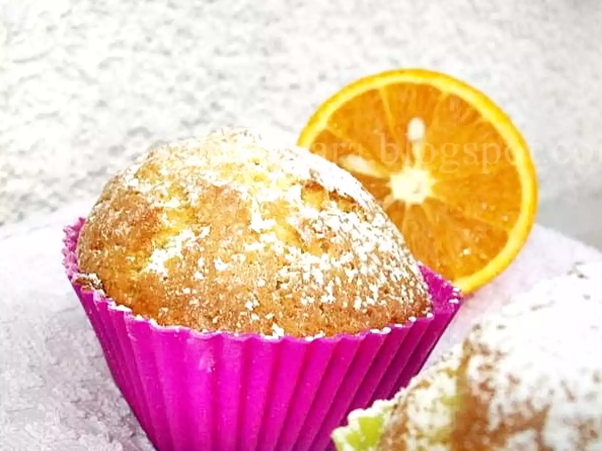 Muffins all'arancia e mandorle - foto 2