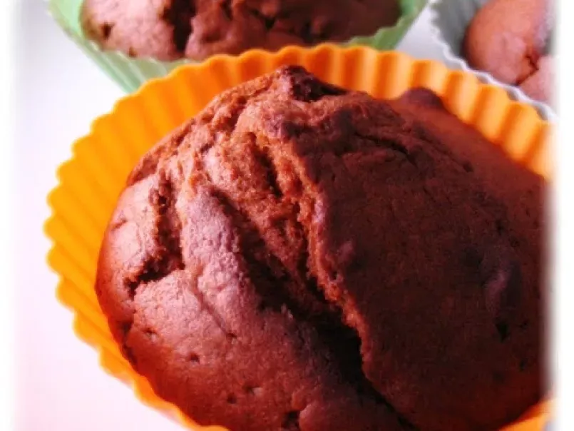 Muffins alla banana, noci e cioccolato - foto 2