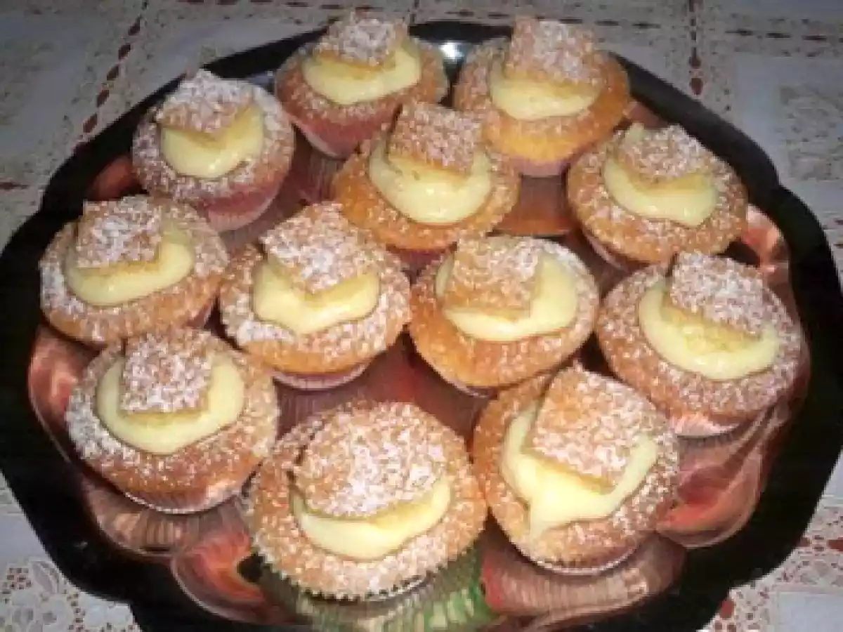 MUFFINS ALLA CREMA
