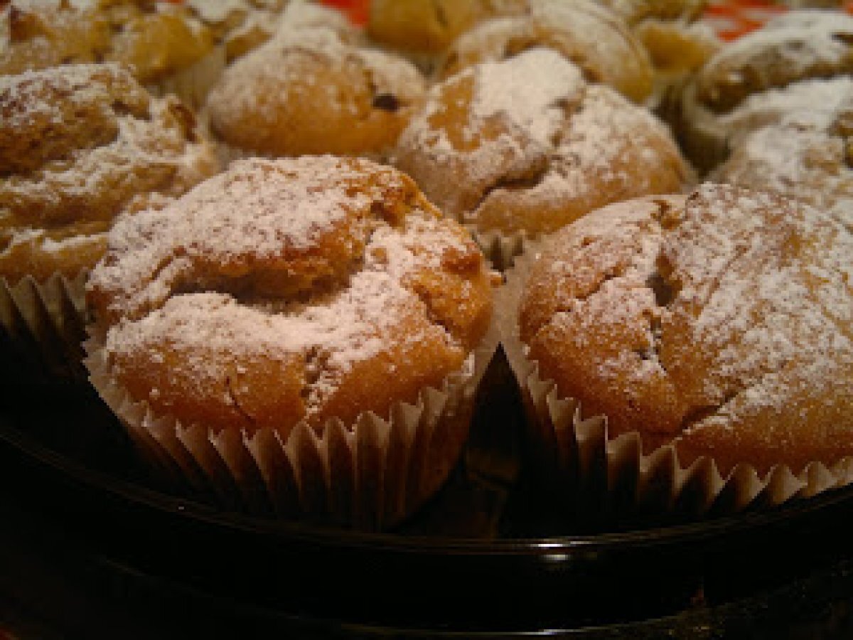 Muffins alla farina di castagne