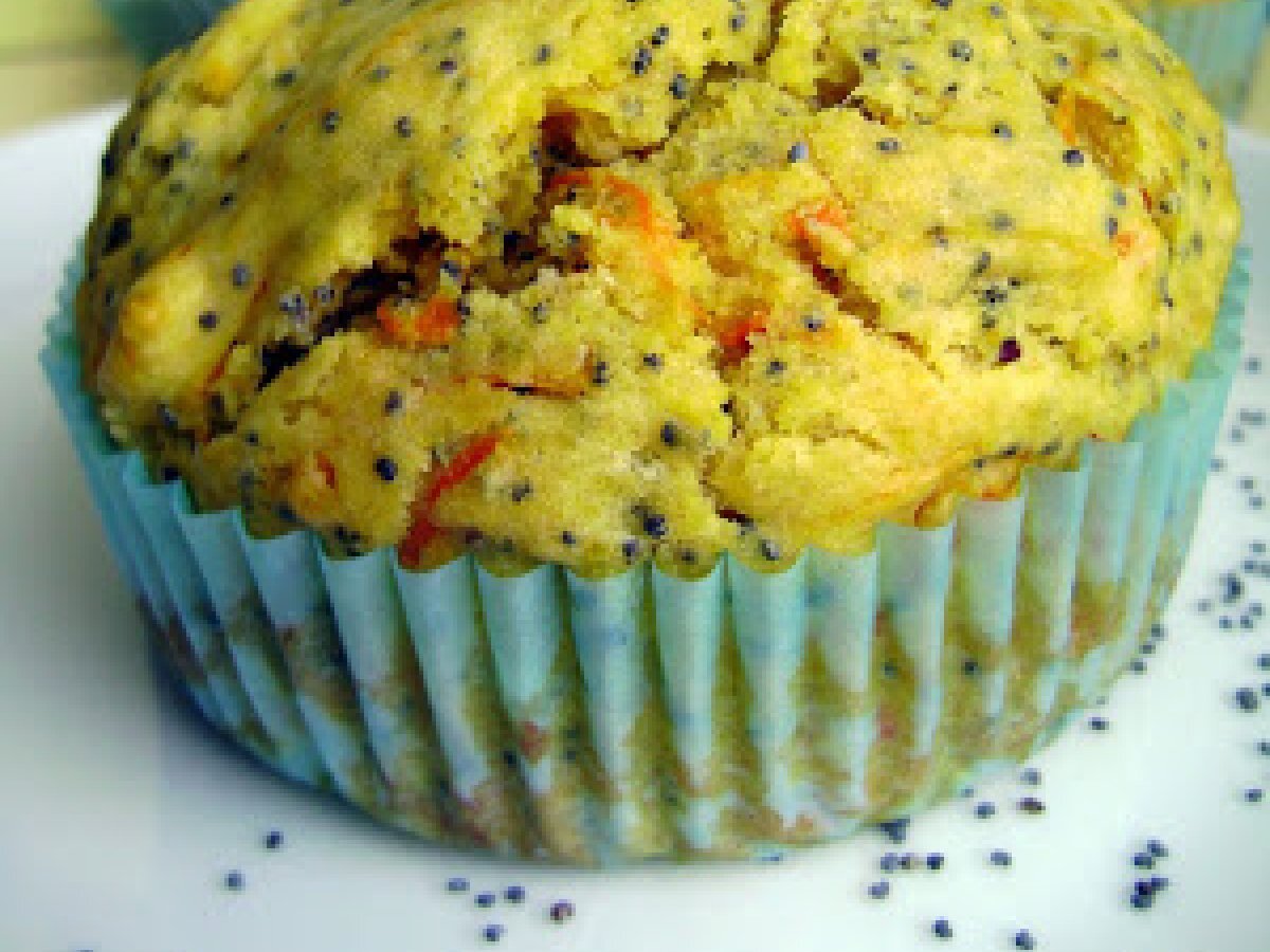 Muffins alla zucca e semi di papavero - foto 2