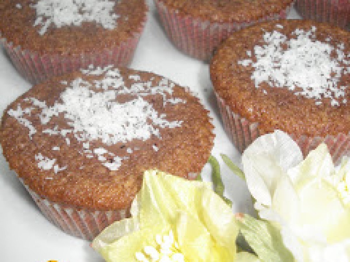 Muffins cocco e nutella