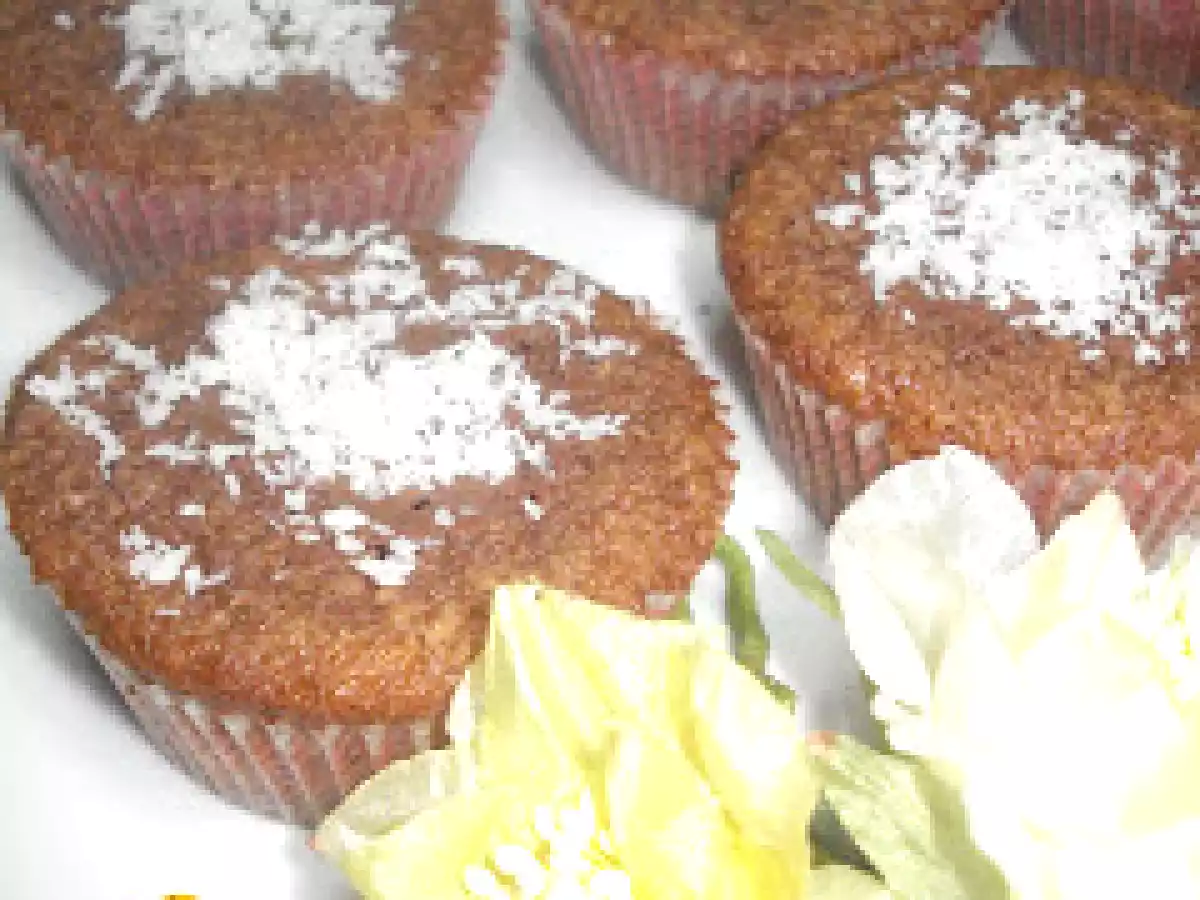 Muffins cocco e nutella