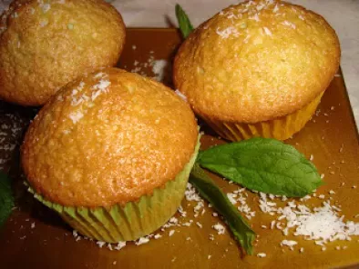 Muffins cocco-menta