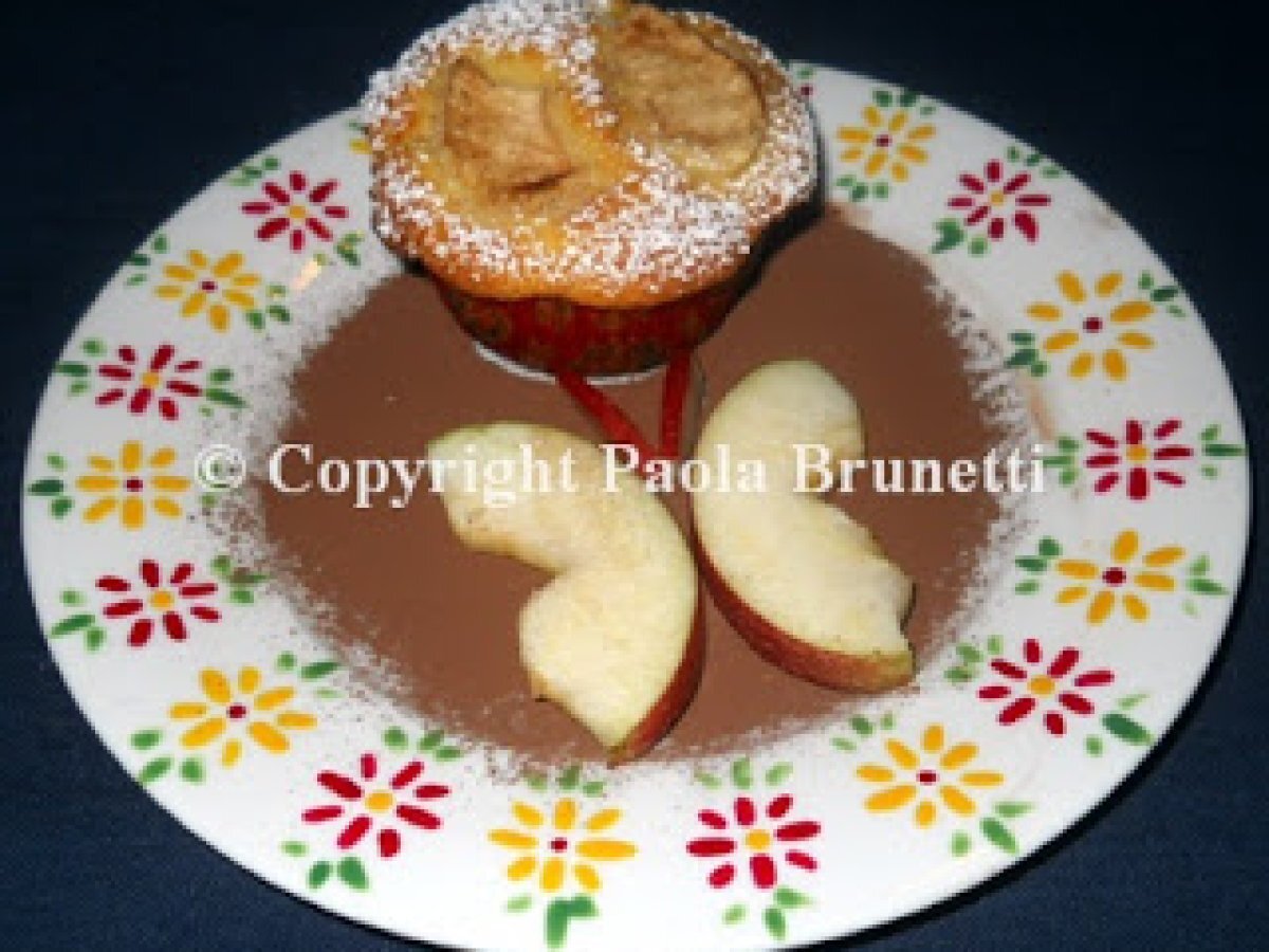 Muffins con farina di kamut e mele